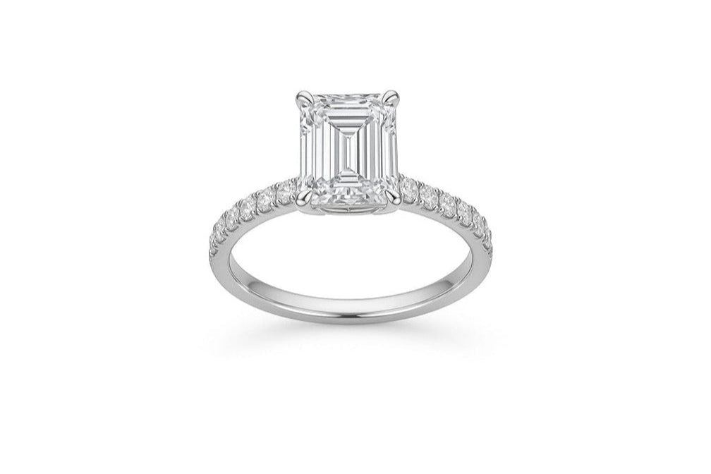 Emerald Ring - (أمل) - 2 Ct
