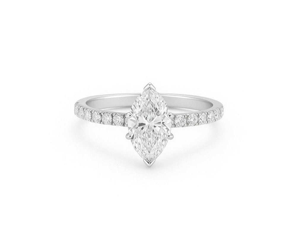Marquis Ring (شغف) - 2 Ct
