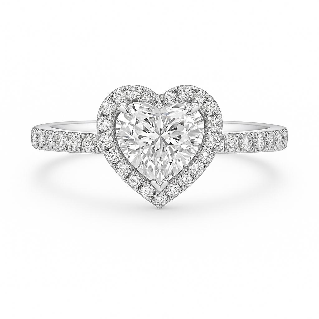 Hear Ring (قلب ماسي) 2.5 Ct